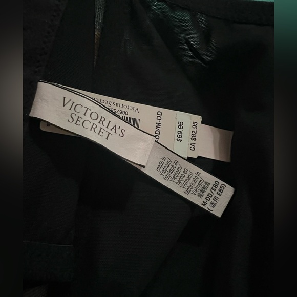 Victoria Secret NWT Black Lace Corset Bustier Top Medium - Picture 7 of 7